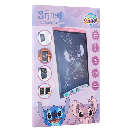 Canenco stitch angel lcd tekenbord 11 inch regenboog
