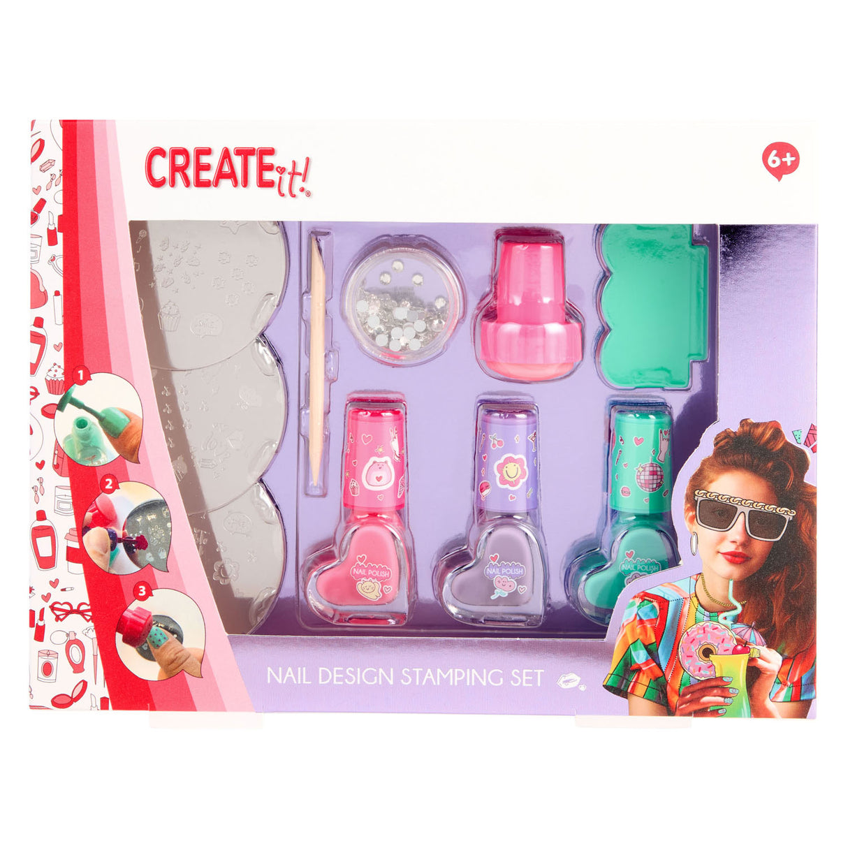 Create it! nageldecoratie stempelset
