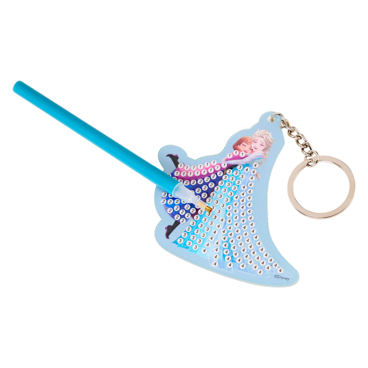 Canenco frozen diamant painting sleutelhanger