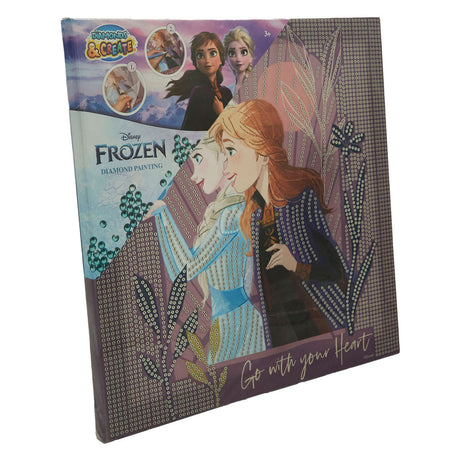 Canenco frozen diamond painting canvas xl - 29x29cm