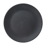 Dutch rose velvet bord plat ø20,5cm mat zwart 4st