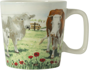 Wiebe van der zee wiebe's farm minimok koe 230ml doos a 6 stuks porselein