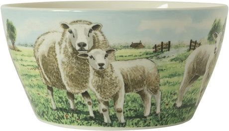 Wiebe van der zee wiebe's farm kom schaap ø13cm doos a 6 stuks porselein