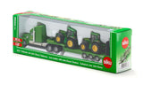 Siku 1837 dieplader met john deere tractoren