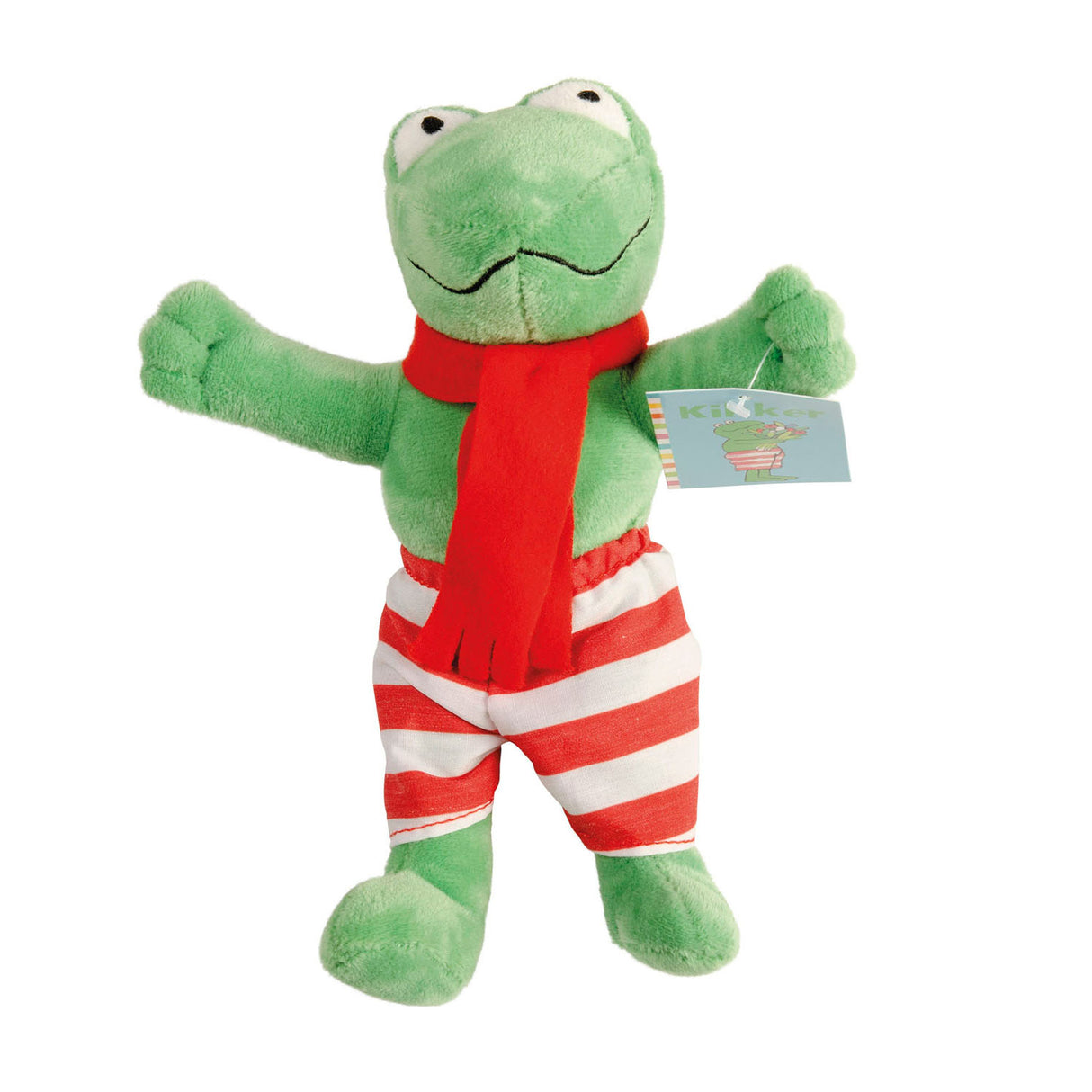 Bambolino Spielzeug die Welt von Frog Pluchen Umarmung, 20 cm