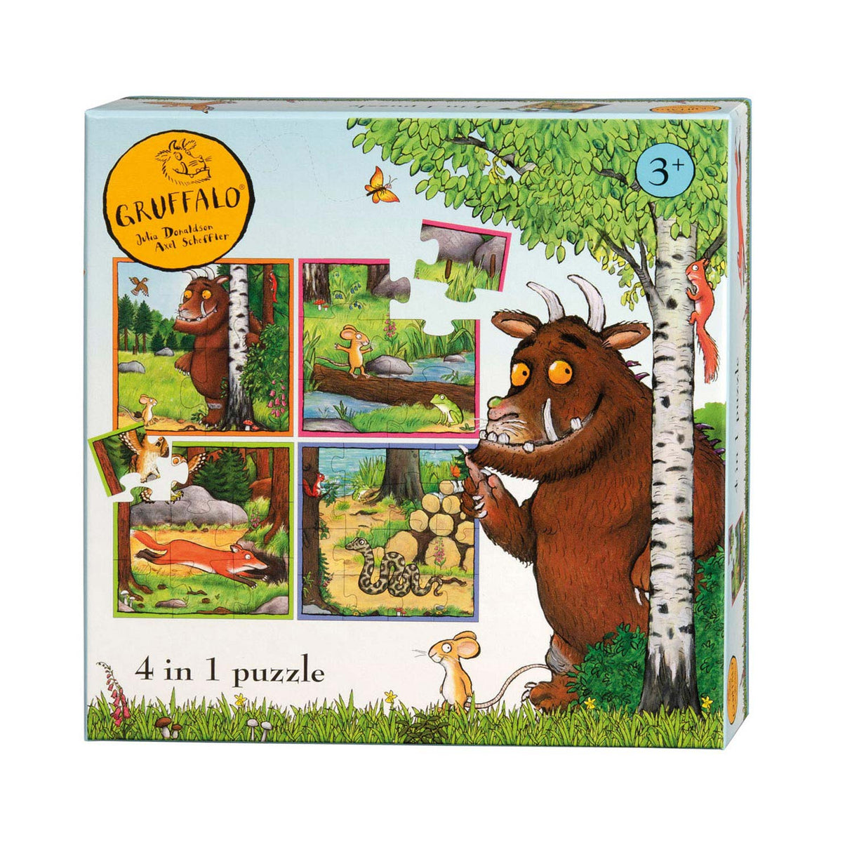 Bambelino Toys de Gruffalo Puzzle, 4in1