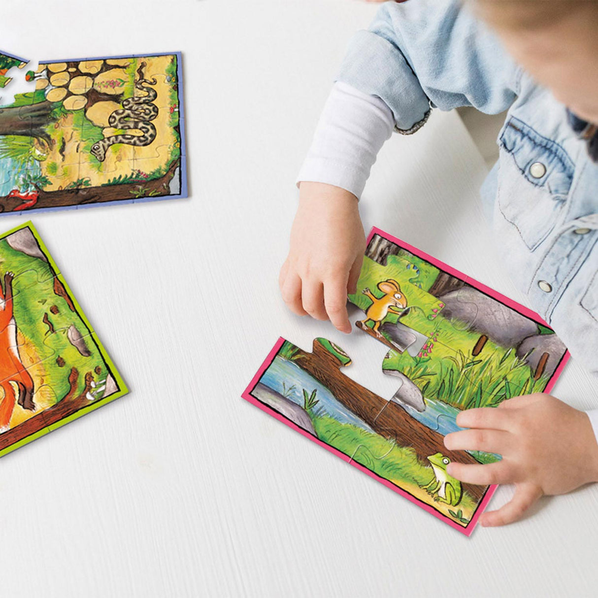 Bambelino Toys de Gruffalo Puzzle, 4in1