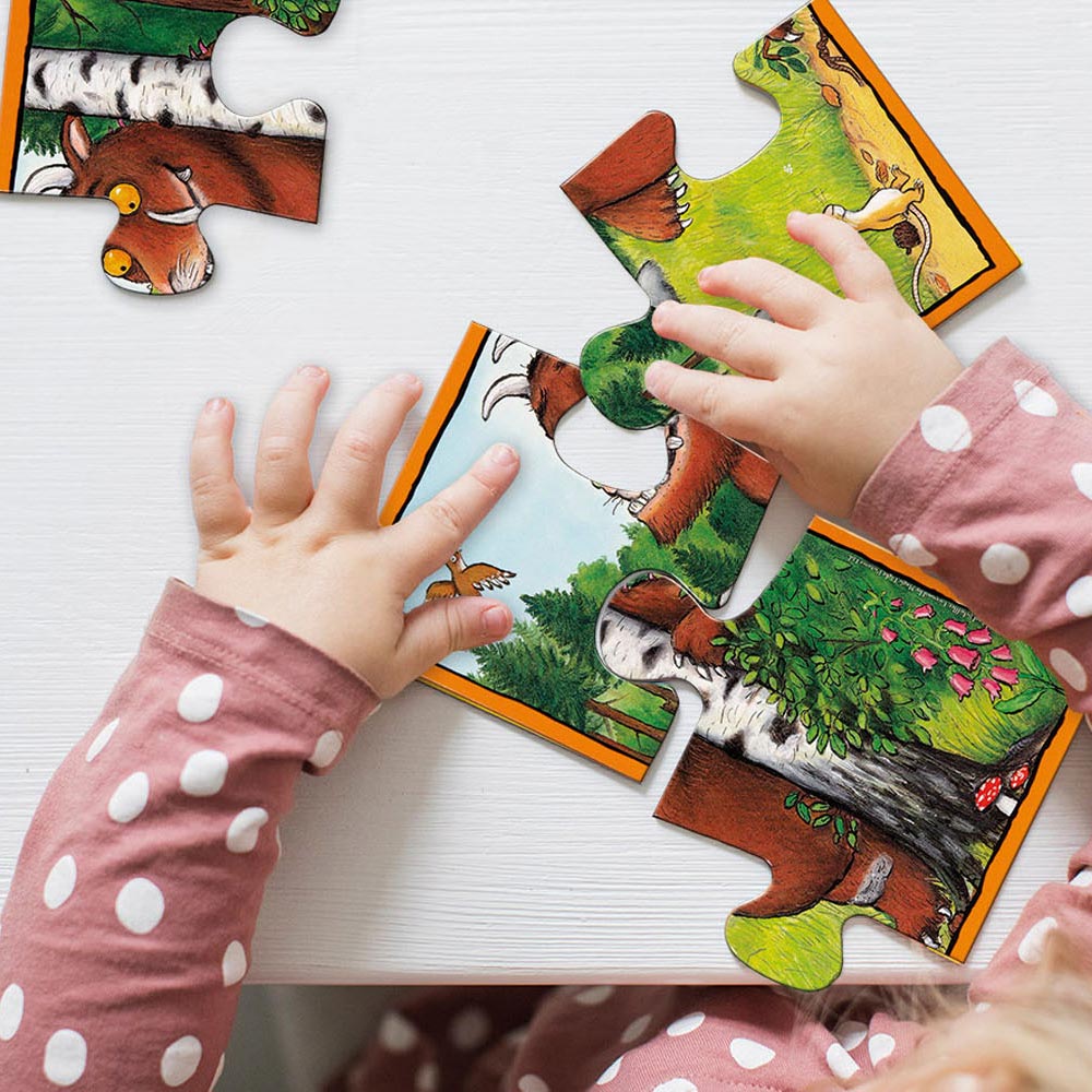 Bambelino Toys de Gruffalo Puzzle, 4in1