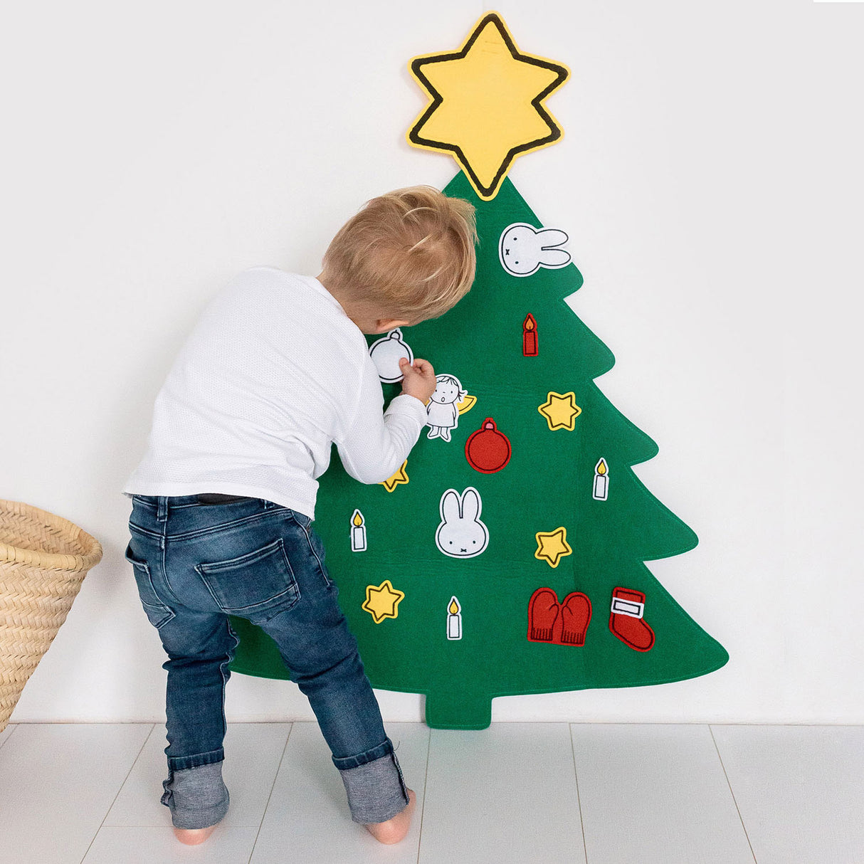 Bambolino toys nijntje kerstboom vilt