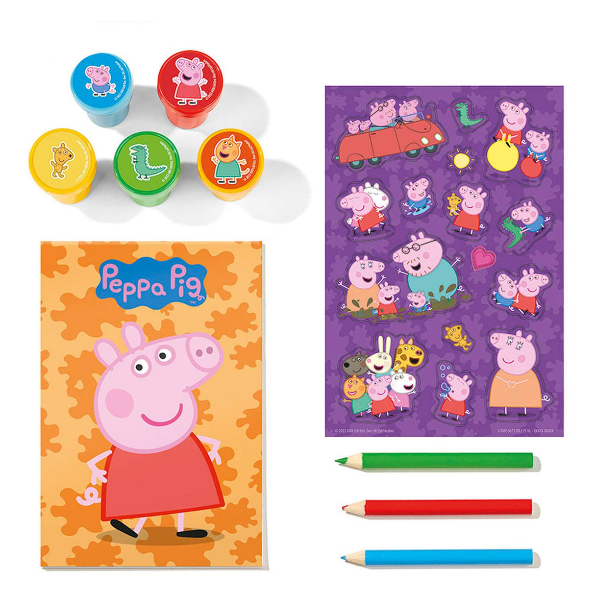 Peppa Pig Creative Stamp Set