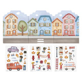 Little dutch stickervellen jim's brandweer