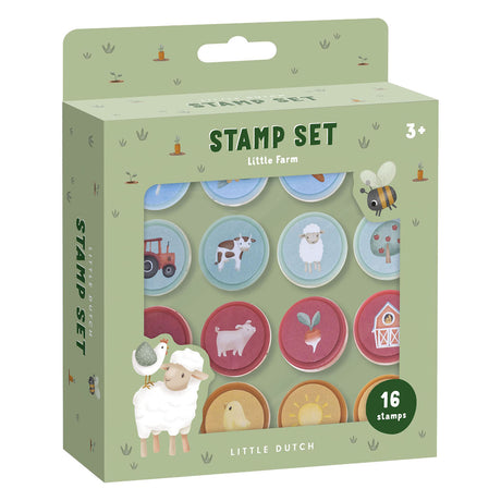 Bambolino toys little dutch stempels little farm - 16st.