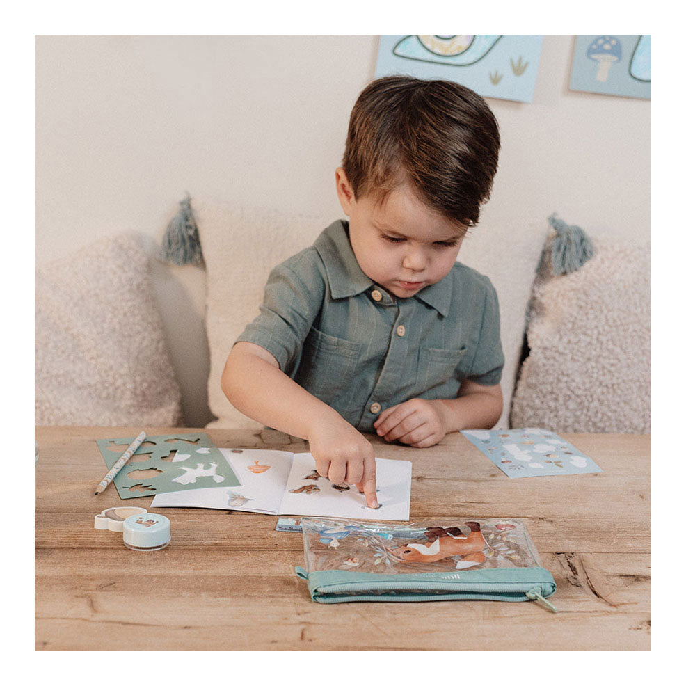 Little dutch stationery set forest friends