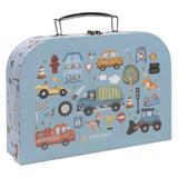 Little dutch knutselkoffer jim vehicles - creatief speelgoed - cadeautip