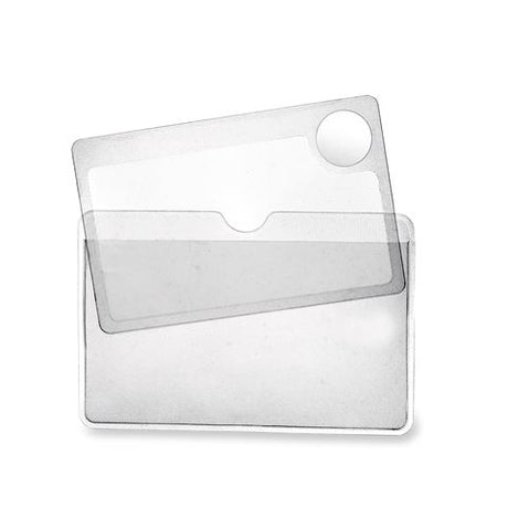 Carson zakloep wm-01 2,5x creditcard-formaat loep met 6x spot lens