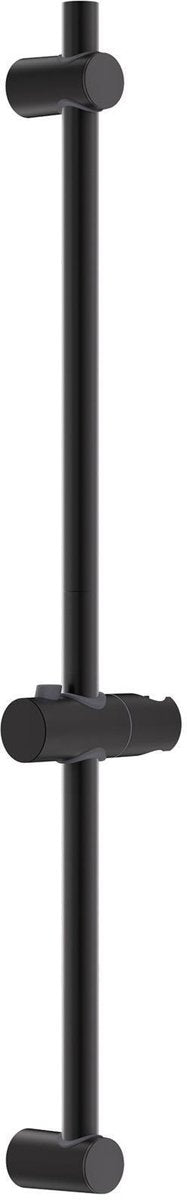 Merkloos sans marque sofetiy douchestang - glijstang - 70 cm - verstelbaar - rvs - douche glijstang eenvoudige installatie - voor douchekop - universal - zwart