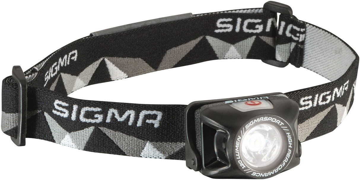 Sigma headed II USB pandebånd lampe 120 lum li-on batteri USB genopladelig