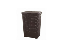 Curver ondergoedmandje met natuurlijke stijl 60l ciemny brons