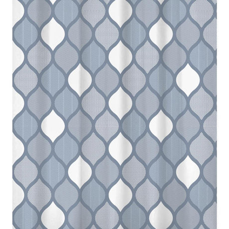 Dutch house douchegordijn brest blauw 180x200cm 100% polyester