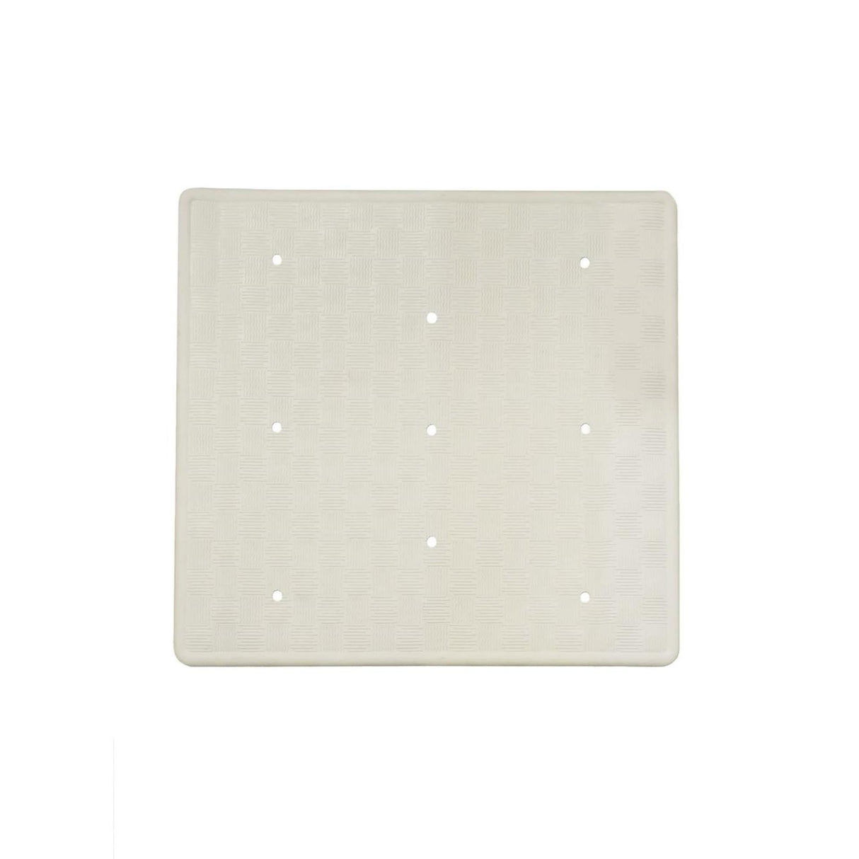 Dutch house douchemat rubber 54x54cm wit