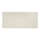 Dutch house badmat rubber 35x75cm wit