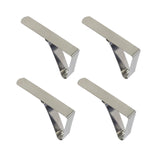 Dutch house tafelkleedklemmen rvs set a 4 stuks