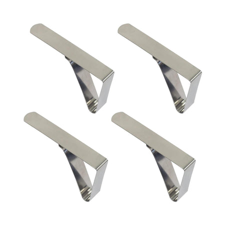 Dutch house tafelkleedklemmen rvs set a 4 stuks