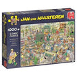 Jan van haasteren het tuincentrum - puzzel 1000 stukjes volwassenen - legpuzzels