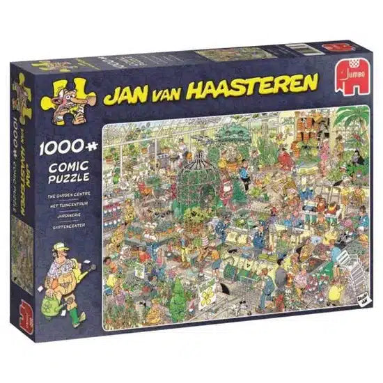 Jan van haasteren het tuincentrum - puzzel 1000 stukjes volwassenen - legpuzzels