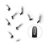 Led candle lights steady bo warm wit h.10cm d1.5cm | 2 stuks