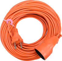 Vorel oranje verlengsnoer 30m