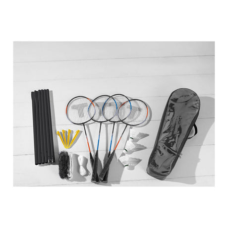Vinz badminton set net - 4 personen