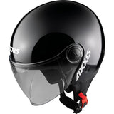 Axxis casco cuadrado sólido sólido m negro m