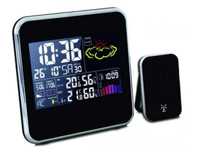 Externe elektronische thermometer interne kleurendisplay lcd
