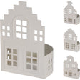 Huis 12cm 3ass wit