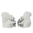 Kaemingk eekhoorn polyester 2assl.13cm x w.7cm x h.15cm | 2 stuks