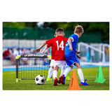 Fußballtor mit Bodenstiften, 2 -Set von 2