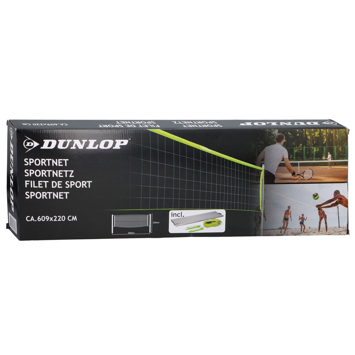 Dunlop Sportnet, 609x220cm