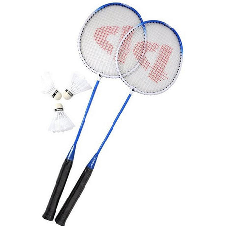 Basic donnay badmintonset 5-delig assorti