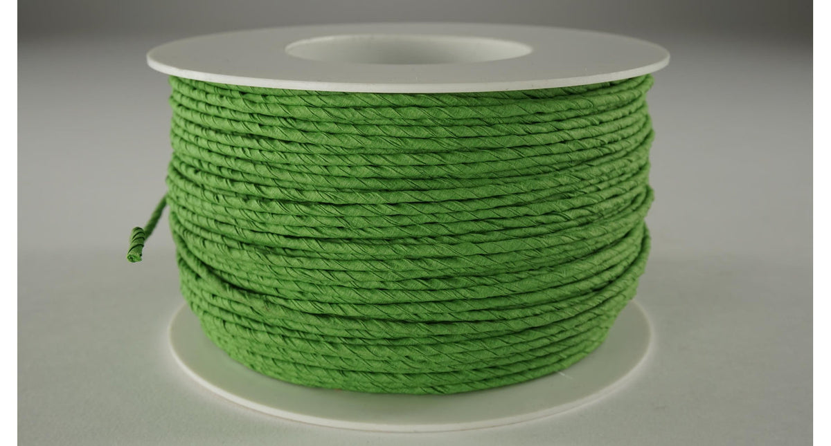 Papierdraad 100 meter rol lime
