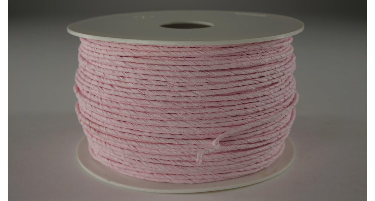 Papierdraad 100 meter rol rose
