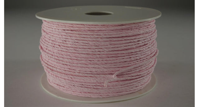 Papierdraad 100 meter rol rose