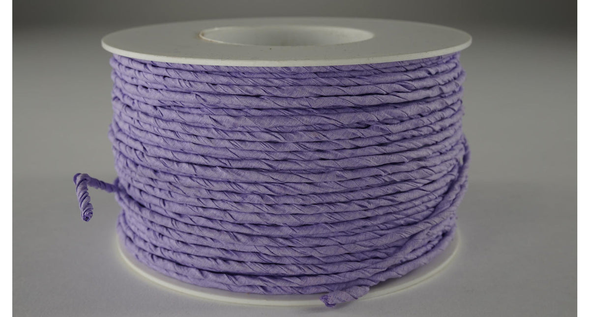 Papierdraad 100 meter rol lavender