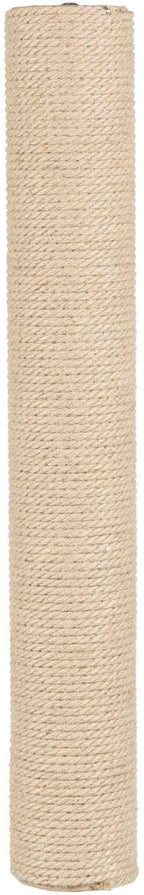Trixie reservepaal jute - naturel 60x9x9 cm - inclusief schroefdraad en 2 schroeven
