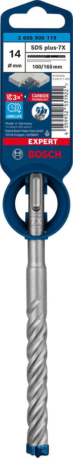 Bosch 2608900119 expert hamerboor sds plus-7x 14x100x165mm