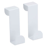 Metalen haak set van 2 stuks 7x4x2,5cm