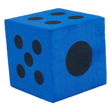 Eddy toys gekleurde foam dobbelstenen - 4st.