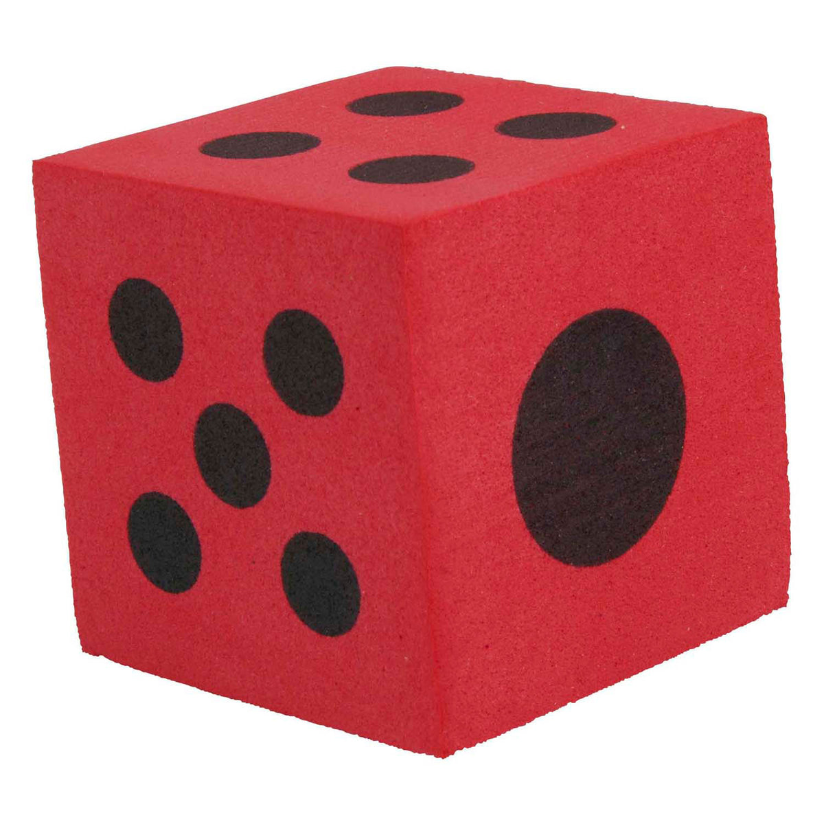 Eddy toys gekleurde foam dobbelstenen - 4st.