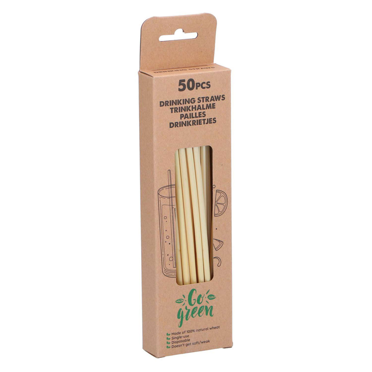 Drinkrietjes, 50st.