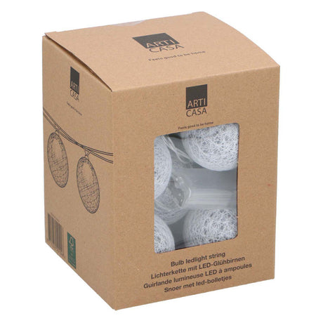 Edco bv snoer met 10 led-bolletjes